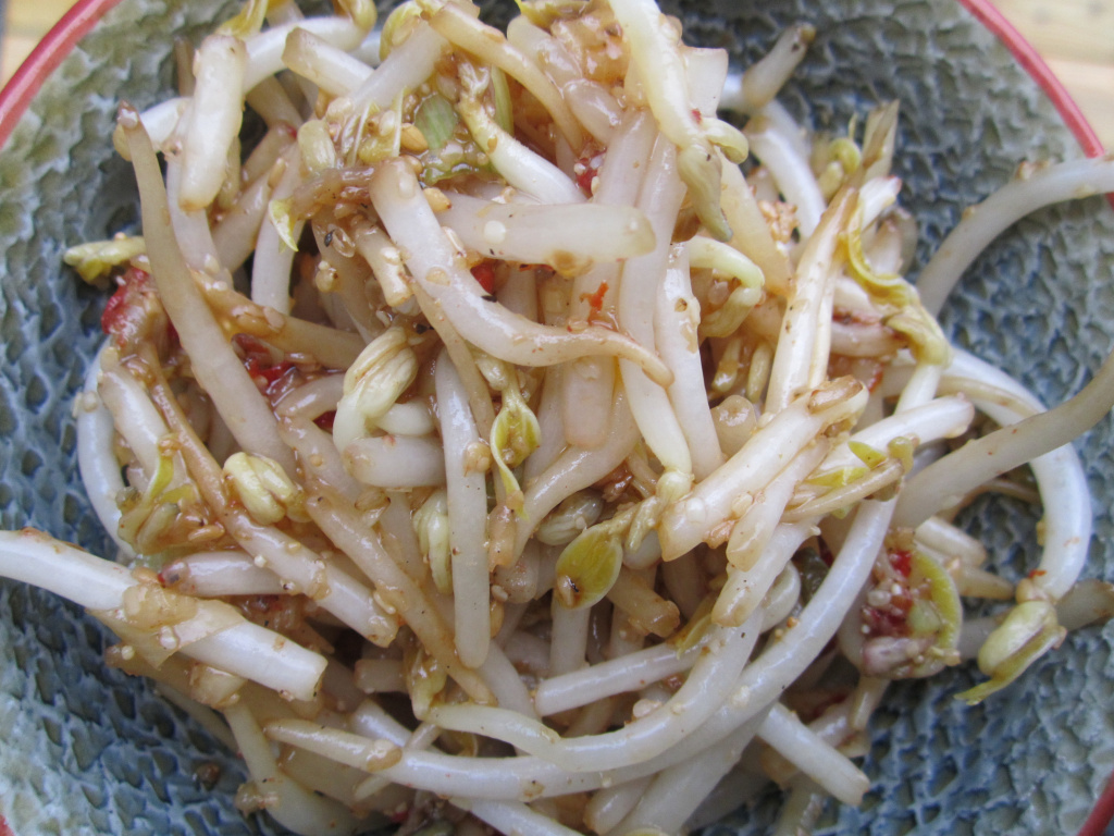 Recipe: Korean Bean Sprout Salad - Burnt My FingersBurnt My Fingers